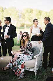 Outdoor Aspen Wedding Real Weddings Oncewed Com Wedding Guest Outfit Fall Wedding Attire Guest Fall Wedding Guest Dress