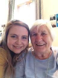 Could somebody please help me with this photo. Its my partners nan and  grandad and shewants to use the photo for her grandads order of service as  he recently passed away. Could