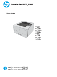Featuring a blazing fast print speed of 40 ppm and a resolution of 600 x 600 dpi, the m402n will create sharp prints quickly. Http H10032 Www1 Hp Com Ctg Manual C04639074 Pdf