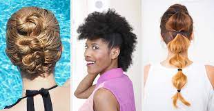 23 Easy Hairstyles To Keep You Cool All Summer Long Easy Hairstyles Hair Styles Easy Updo Hairstyles