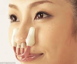 Japanese Device Which Claims To Give You Straight Nose Goes On Sale Nose Straightener Beauty Gadgets Nose Job