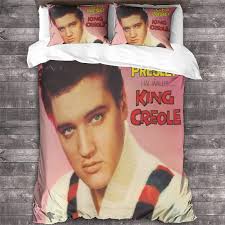 Elvis Presley Juego De Funda Nórdica con Microfibra, Juego De Cama con  Funda Nórdica Estampada En 3D, Funda Nórdica con Funda De Almohada  King（220x240cm） : Amazon.es: Hogar y cocina