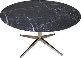 table a repas en marbre marquina de florence knoll pour edition knoll 1990 design market florence knoll marbre table