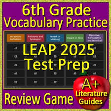 Terms in this set (22). 6th Grade Leap 2025 Test Prep Vocabulary Practice Review Game Tpt