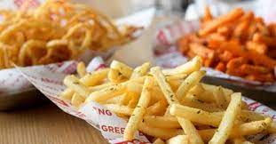 Sweet Potato Fries Smash Burger Food Smash Burger Recipe