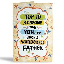 It's up to you, but you can guess what we recommend. Buy 10 Reasons Why I Love You Dad Card 14 Inch Online At Best Price In India Archiesonline Com
