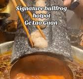 HOTPOT AT BUGIS🎉, My first time trying Ge Lao Guan Bullfrog & Fish Head  Hotpot (Famous shop in China). The newly opened shop is finally in  Singapore✈️, @gelaoguan.sg is near Bugis MRT, known for their ...