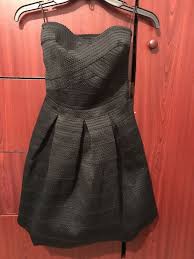 Express Black Short Strapless Dress Size Xs Fashion Clothing Shoes Accessories Womensclothing Strapless Dresses Short Dresses Strapless Cocktail Dresses