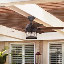 Price match guarantee + free shipping on eligible orders. Allen Roth Stonecroft 52 In Antique Bronze Led Indoor Outdoor Residential Ceiling Fan With Light Kit Included And Remote Control Included 5 Blade Lowe S Canada