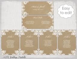 Wedding Table Cards Seating Charts Bridal Shower Ideas