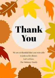 So grateful personalized thanksgiving greeting cards from personalization mall. Free Thanksgiving Card Templates Adobe Spark