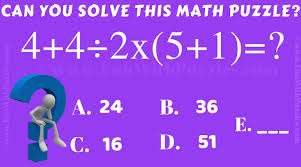 Solving Simple Arithmetic For Kids With Answer Brain Teasers Brain Teasers For Kids Math Riddles