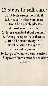 12 Steps To Selfcare Self Love Affirmations Self Love Quotes Self
