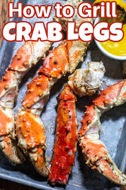 Grilled King Crab Legs With Charred Lemon Butter Recipe Crab Legs Crab Legs On The Grill King Crab Legs