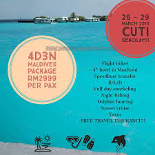 Padang bukit tinggi jan 2019. Trip Maldives Cuti Sekolah Pakej Percutian Murah Termantop ÙÙØ³Ø¨ÙÙ