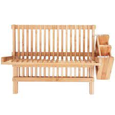 Les meilleurs prix sur la gamme egouttoir vaisselle bois ! Egouttoir A Vaisselle En Bois A Support De Sechage A Plat Assiette A Tasse A Couverts A Cutlery Drainer Cdiscount Maison