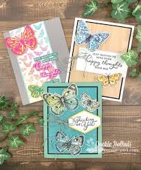 Today's cards offer a peek at new products from the stampin' up! Stampin Up Butterfly Brilliance How To Get 12 Project Ideas For Free