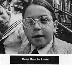 Even Then He Knew…