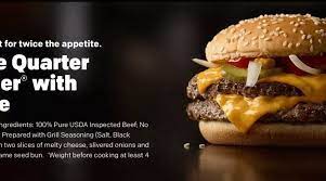 Share on facebook share on pinterest share by email more sharing options. Mcdonald S Double Quarter Pounder Uk Quarter Pounder With Cheese