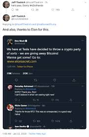 — elon musk (@elonmusk) december 20, 2020. Cryptocurrency Scams Fake Giveaways Impersonate Followers Of Political And Other Notable Figures Blog Tenable