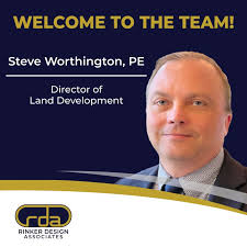 RDA is excited to welcome Steve Worthington, PE, to our team! As our new  Director of Land Development, Steve brings over 30 years of engineering  design, project management, zoning entitlements, site… |
