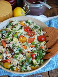 Check spelling or type a new query. Mediterranean Grilled Vegetable Couscous Salad A Cedar Spoon