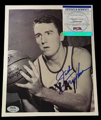 Jack Twyman "Rochester Royals NBA HOF" Signed Autographed 8×10 Auto Photo  PSA