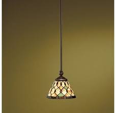 This versatile favorite is a match to many decorative styles. 230 Kichler 65266 Stained Glass Tiffany Single Light Mini Pendant From The Tiffany Collection Stained Glass Lamp Shades Stained Glass Lamps Glass Lamp Shade