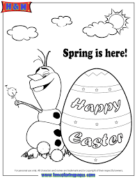 Disney Frozen Olaf Spring Easter Coloring Page Frozen Coloring Pages Easter Coloring Pages Easter Coloring Pages Printable
