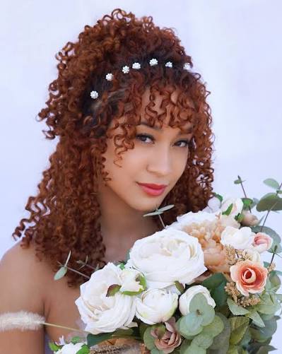 Ami Isabel Aguiriano | Half up half down curly hair style for wedding day by yours truly @bellus_styles. Absolutely obsessed with this look . All the volume and... | Instagram