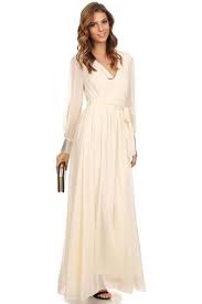 Pin By Alexis Cowan On Dresses Cream Long Dresses Dresses Cream Maxi Dress