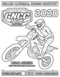 Download and print these dirt bike coloring pages for free. Gncc Coloring Pages Of Kailub Russell And More Available Gncc Racing Racer X