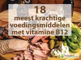 Vitamine B12 Tekort Vitamine Voeding Gezond Dieet