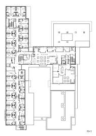 Gallery Of Establishment For Dependent Elderly Parallele 17 Floor Plans Hospital Floor Plan Hospital Design