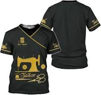 Amazon.com: MoonArt Camisas de costura con nombre ...