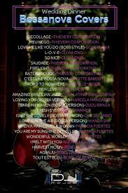 Wedding Dinner Bossanova Playlist Bossa Nova Music Music Playlist Bossa Nova