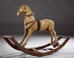 We'll do the shopping for you. Sold Price Antique Rocking Horse 19th C Covered In Pony Hide On A Large Wooden Rocker Base H 41 In W 63 In D 20 In Invalid Date Cdt