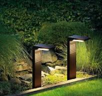 Garden Lights Outdoor Decoration Lawn Lamp Waterproof LED for Yard Pathway  Landscape Bollard Solar Power Lighting - AliExpress