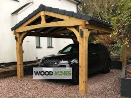 Timber frame kits shipped & raised nationwide. Wooden Car Ports Woodmines Info