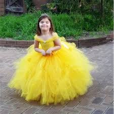 1 8y Princess Tutu Tulle Flower Girl Yellow Dress Kids Party Pageant Bridesmaid Wedding Tutu Dress C Girls Ball Gown Dresses Girls Ball Gown Girls Yellow Dress