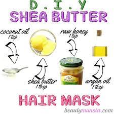 Homemade Shea Butter Hair Mask For Natural Hair Beautymunsta Free Natural Beauty Hacks And More Butter Hair Mask Shea Butter Hair Mask Hair Mask Recipe
