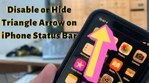 If you get into the balloon by mistake just tap quickly twice the x and that gets you out. Trick To Remove Triangle Arrow On Iphone Status Bar Lock Home Screen