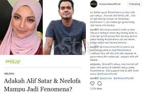 Bercerita lanjut mengenai drama tersebut, neelofa akui dia menaruh minat berlakon dengan alif selepas menonton drama dia semanis honey. Elak Jodohkan Neelofa Alif Satar Hiburan Mstar