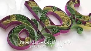 Scroll down to get the link for them! My New E Book Quilling Paper Zen Cecelia Louie