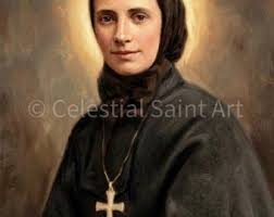 St. Frances Xavier Cabrini Custom Colorized Digital Photo Painting DIGITAL  DOWNLOAD