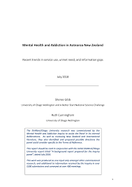 Https Mentalhealth Inquiry Govt Nz Assets Summary Reports Otago Mental Health Pdf