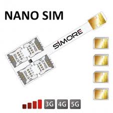 / © keep on trading. Speed X Four Nano Sim Adapter Quadruple Sim Cards For Nano Sim Format Smartphones And Tablets 5g 4g Lte 3g Compatible Simore Com