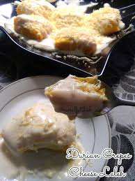 Check spelling or type a new query. Resipi Durian Crepe Cheese Leleh Sedap Nikmat Tak Terkata