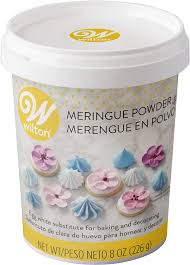 4 cups powdered sugar ( 480 g ). Amazon Com Wilton Meringue Powder Egg White Substitute 8 Oz Decorating Tools Grocery Gourmet Food