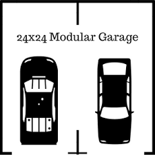 These dimensions easily allow you to park two vehicles, with enough extra space for storage, hobbies and other activities. 2 Car Garage Dimensions Common Modular Garage Sizes